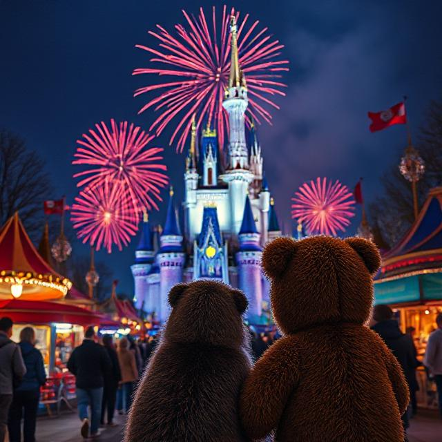 De laatste show bij het kasteel